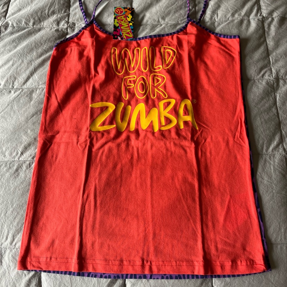 Wild for Zumba®️ Fitness Spaghetti Strsp Tank - old sizing XL